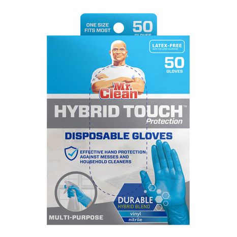 Mr. Clean Hybrid Touch Disposable Gloves