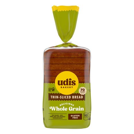 Udi's Thin-Sliced Whole Grain Gluten Free Bread