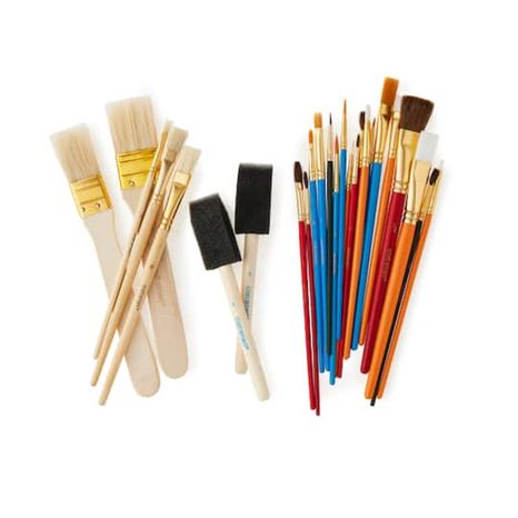 Craft Smart 25 Piece Assorted Paint Brushes