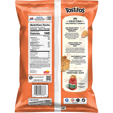 Tostitos Tortilla Chips Multigrain Scoops