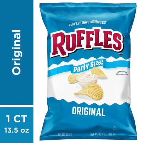 Ruffles Original Potato Chips, Party Size