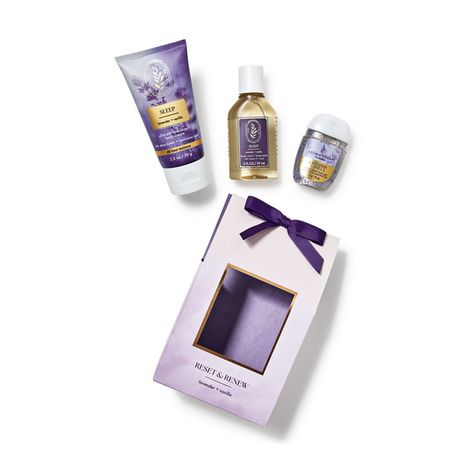 Bath & Body Works Lavender Vanilla Mini Gift Set