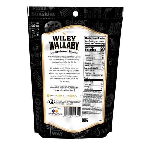 wiley wallaby Classic Black Licorice