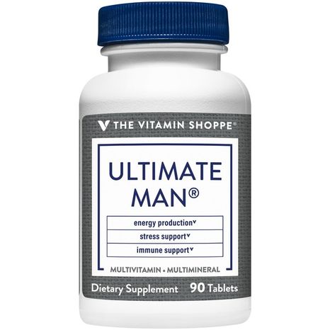 The Vitamin Shoppe Ultimate Man Multivitamin & Multimineral - High Potency (90 Tablets)