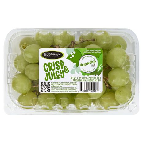 Flavor Grown Crisp & Juicy Green Seedless Table Grapes