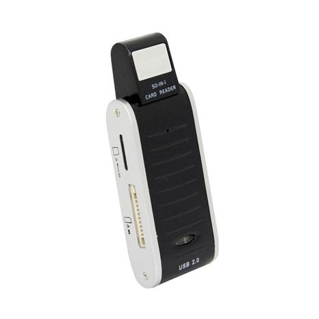 Vivitar USB 2.0 50-In-1 Memory Card Reader