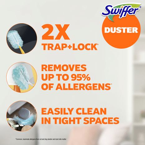 Swiffer Dusters Refill, Feather Duster Alternative, Unscented