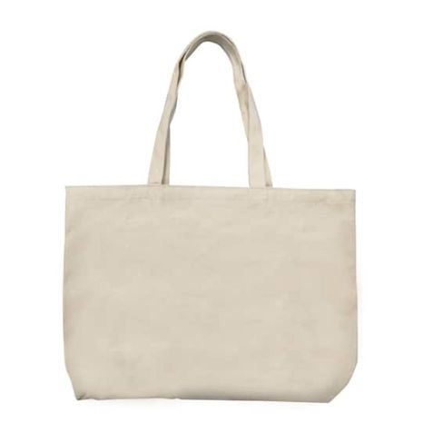 Imagin8 18" Large Back To Basics Canvas Tote Bag
