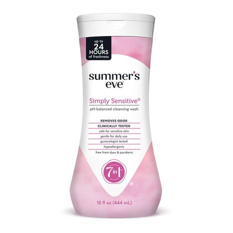 Summer's Eve Feminine Cleansing Wash, Simply Sensitive