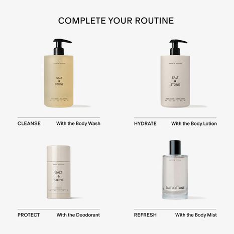 SALT & STONE Body Wash Santal & Vetiver