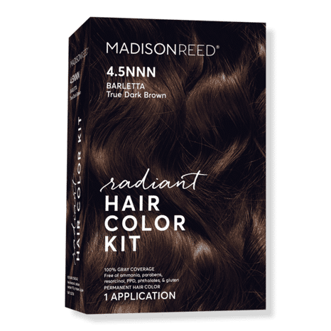 Madison Reed 4.5NNN Barletta True Dark Brown Radiant Hair Color Kit