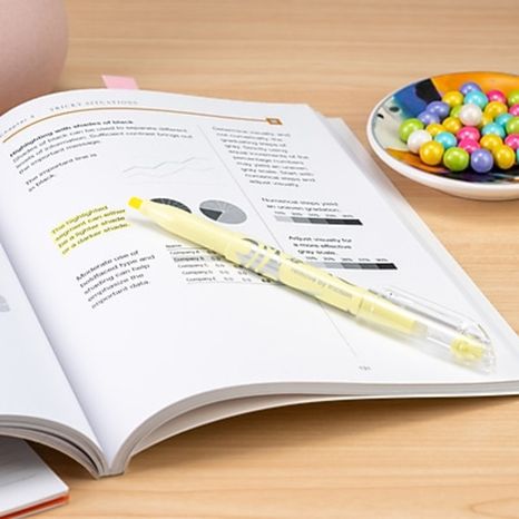 Pilot Light FriXion Assorted Pastel Erasable Highlighters