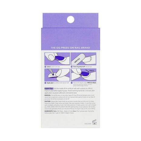 KISS Twinkling Stars Magnetic Long Nails