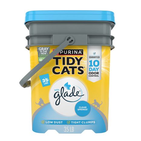 Purina Tidy Cats Clumping Cat Litter, Glade Clear Springs Multi Cat Litter
