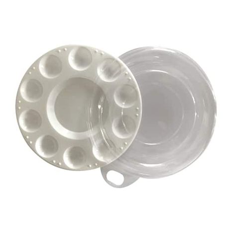 Craft Smart 10-Well Paint Palette With Lid
