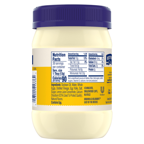 Best Foods Mayonnaise Tub