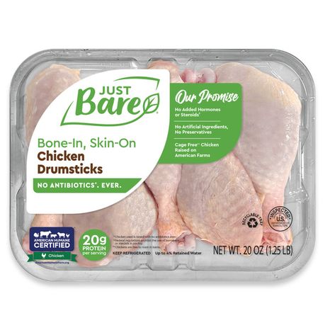 Just Bare Brand Chicken Drumsticks