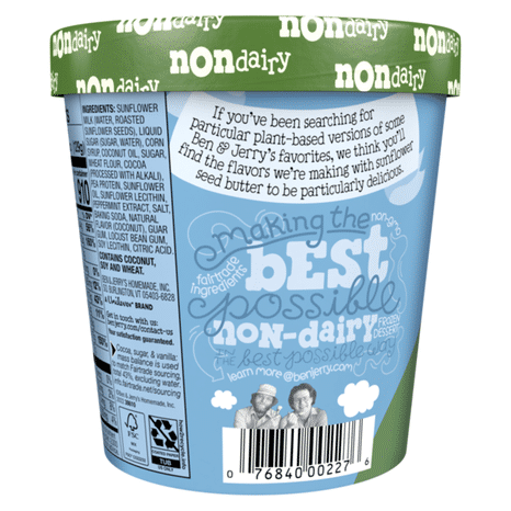 Ben & Jerry's Non-Dairy Mint Chocolate Cookie Frozen Dessert
