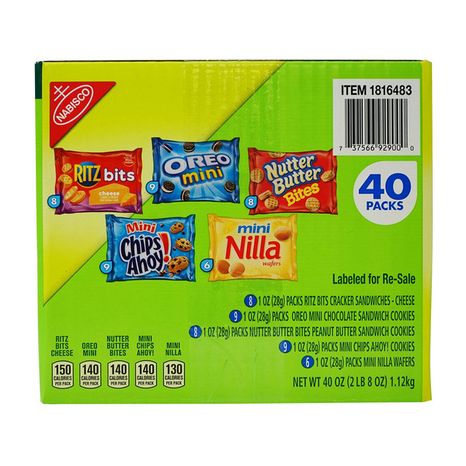 Nabisco Cookies & Crackers Variety Pack