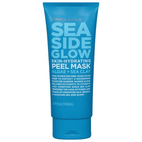 Formula 10.0.6 Peel Mask, Sea Side Glow, Skin Hydrating, Algae + Sea Clay