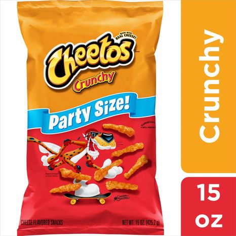 Cheetos Party Size Cheese Flavored Snacks