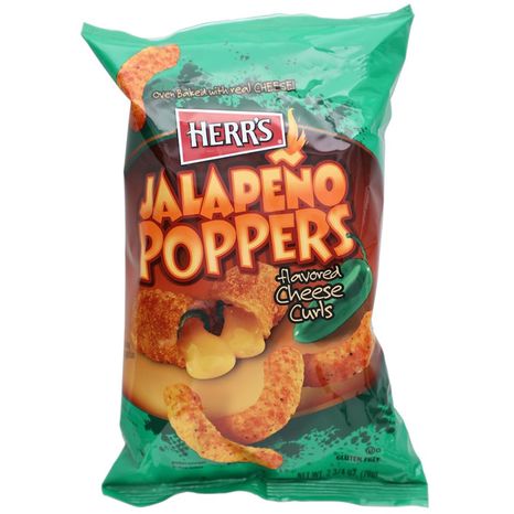Herr's Cheese Curls, Jalapeno Poppers