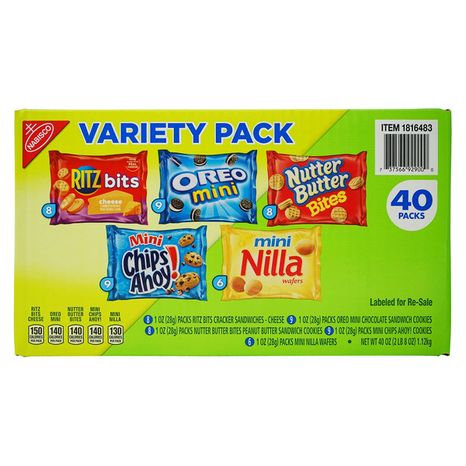 Nabisco Cookies & Crackers Variety Pack