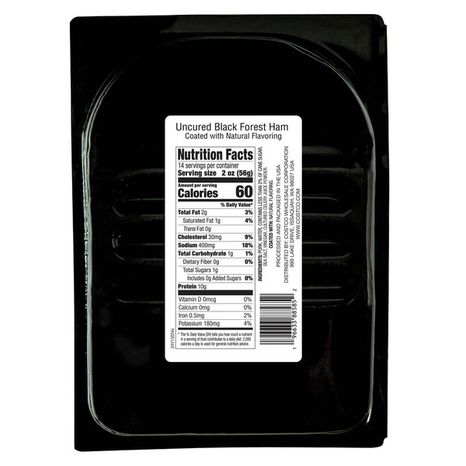 Kirkland Signature Uncured Black Forest Ham