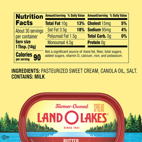 Land O Lakes Butter with Canola Oil, Spreadable