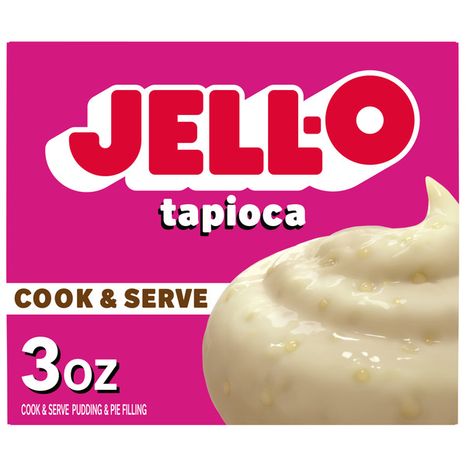 Jell-O Cook & Serve Fat Free Tapioca Pudding & Pie Filling Mix