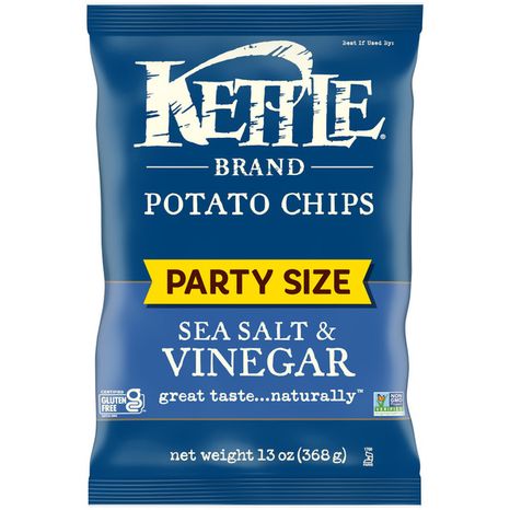 Kettle Brand Party Size Sea Salt & Vinegar Potato Chips