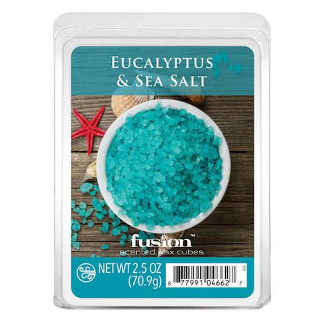Scentsationals Highly Scented Wax Cubes Eucalyptus & Sea Salt