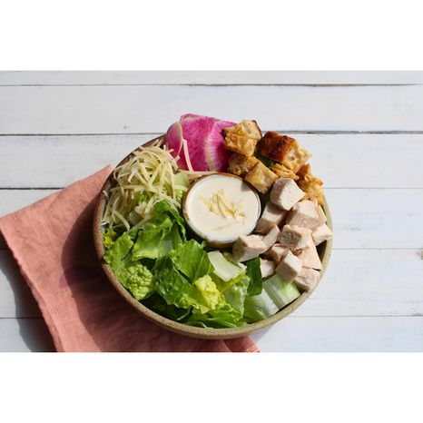 Luke’s Local Chicken Kale Caesar Salad