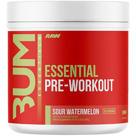 RAW Essential Pre-Workout Raspberry Creamthickle Supplements