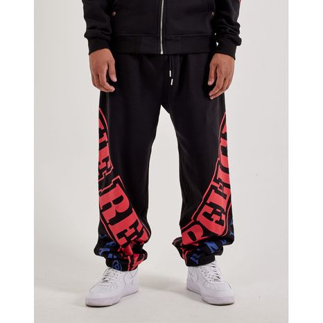 TRUE RELIGION Arch Logo Fleece Joggers, L