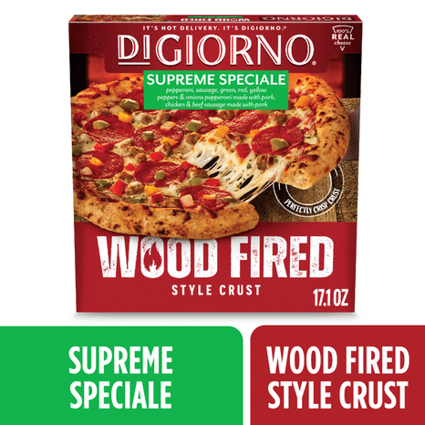 DiGiorno Supreme Speciale Pizza Wood Fired Style Crust Frozen Supreme Pizza