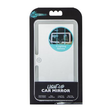 Light-Up Car Mirror