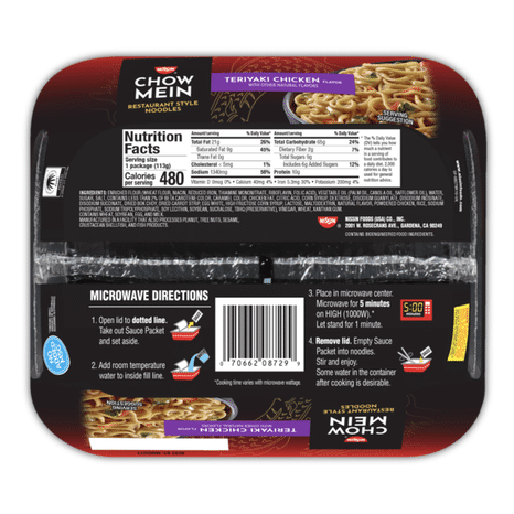 Nissin Teriyaki Chicken Noodles