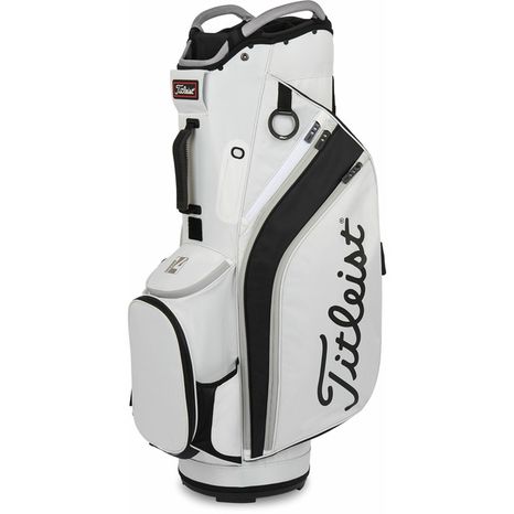 Titleist 2022 Cart 14 Bag - White, Black & Gray