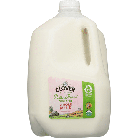 Clover Sonoma Organic Whole Milk Vitamin D Gallon