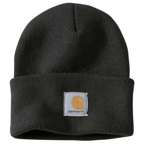 Carhartt Acrylic Watch Hat - Black & Black - One Size