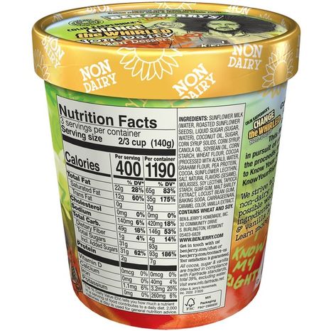 Ben & Jerry's Non-Dairy Colin Kaepernick'S Change The Whirled™ Frozen Dessert