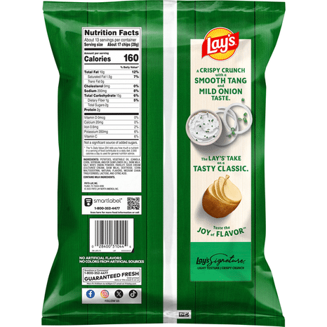 Lay's Sour Cream & Onion Potato Chips