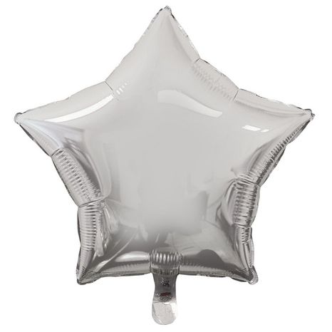 18" Silver Foil Star Balloon