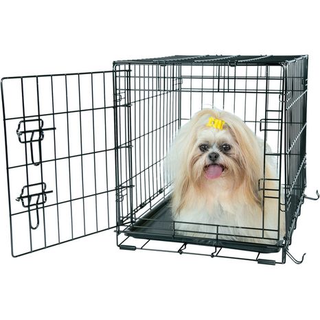 Play On Single Door Dog Crate With Handle, 1 x 24 in