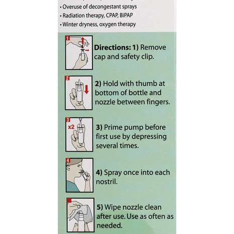 Ayr Sinus Spray, No-Drip, Saline Nasal Gel