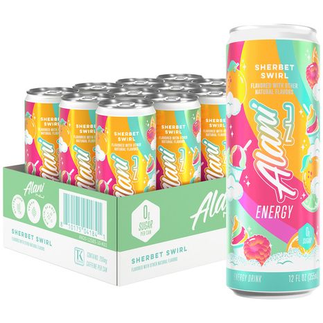 Alani Nu Sherbet Swirl Energy Drink