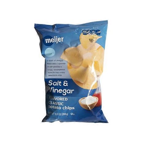 Meijer Salt & Vinegar Classic Crunch Potato Chips