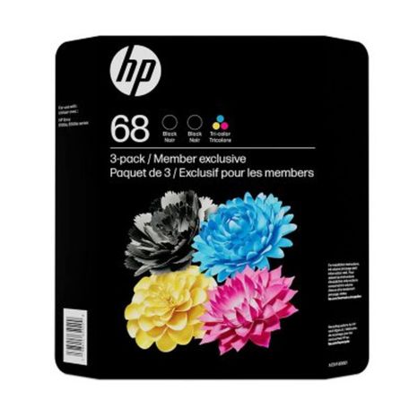 HP Original Ink Cartridges - Tri-Color & Black