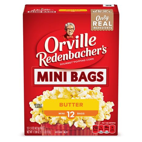 Orville Redenbacher Butter Popcorn, Microwave Popcorn